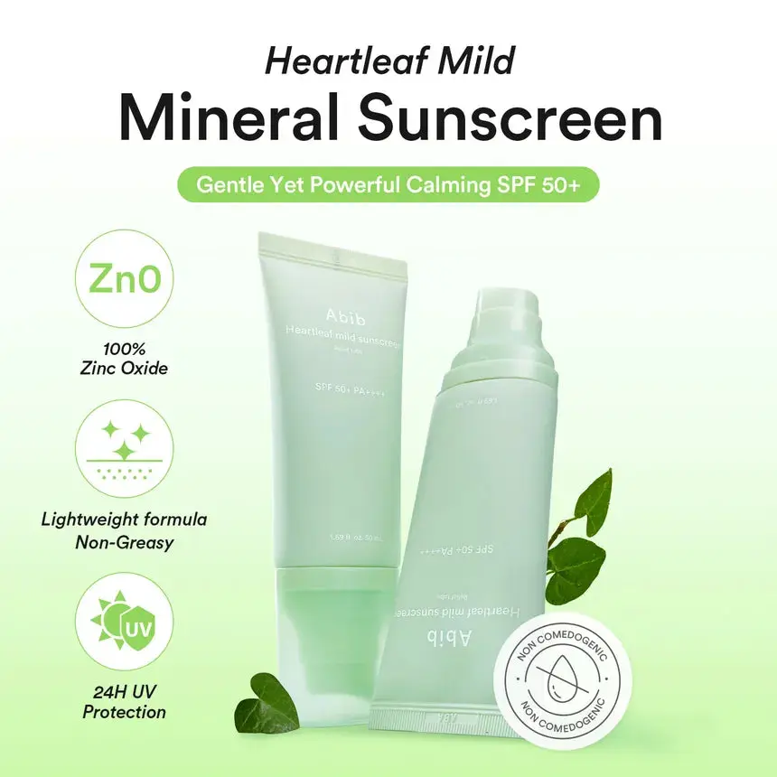 Heartleaf Mild Sunscreen Relief Tube - Image 6