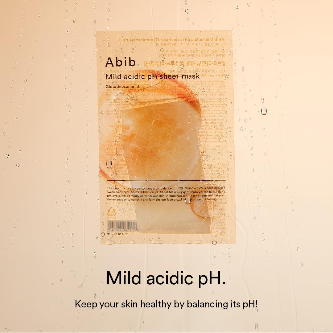 Mild Acid PH Sheet Mask Glutathiosome Fit - Image 3