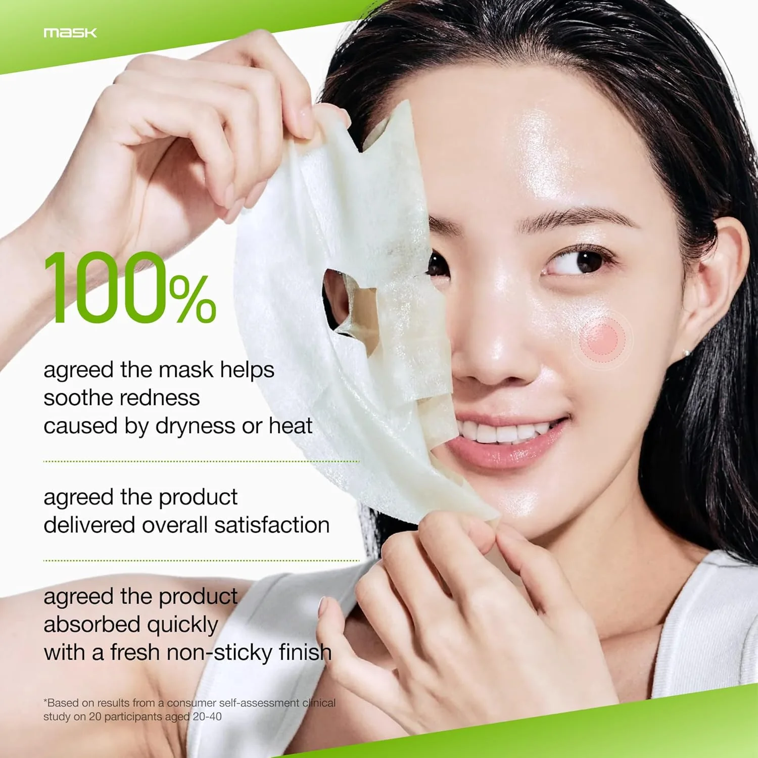 Azelaic Acid Hyaluron Redness Soothing Serum Mask - Image 3