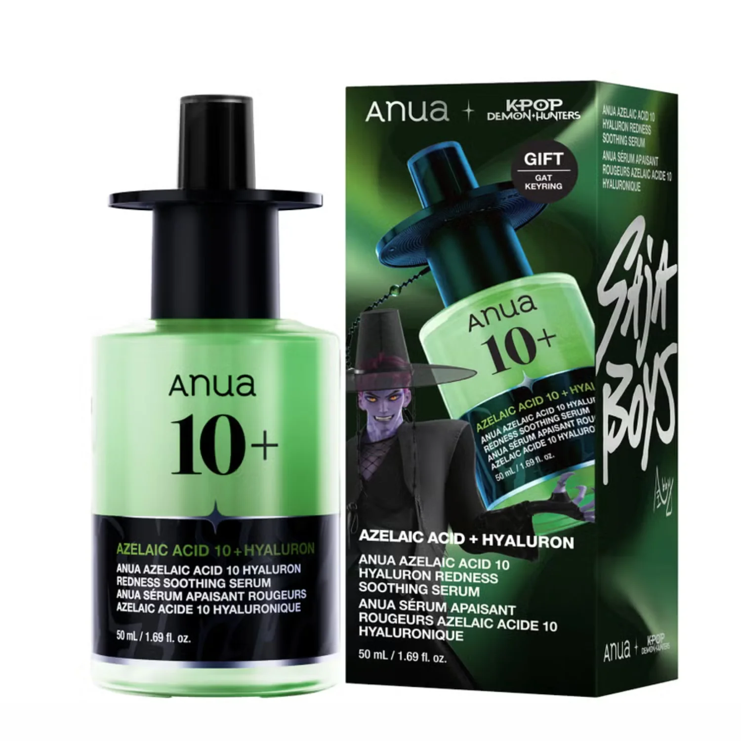 K-Pop Demon Hunters Azelaic Acid 10 Hyaluron Redness Soothing Serum 50 ml.