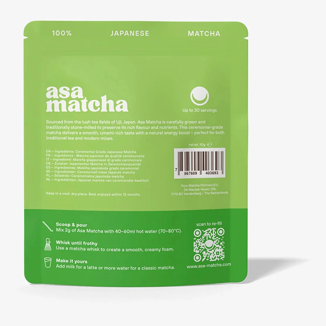 Matcha Ceremonial UJI 30 gr. - Image 4
