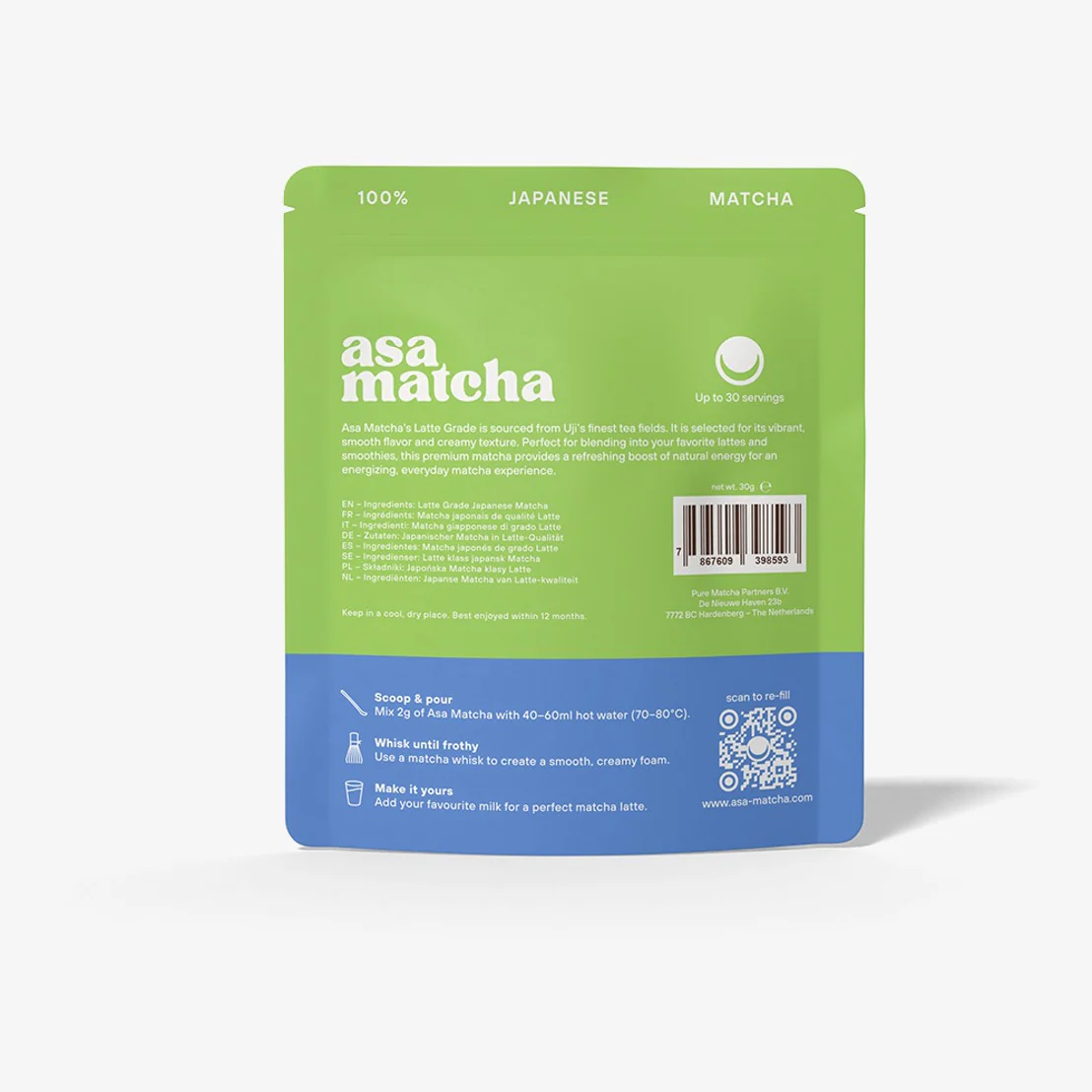 Matcha Latte UJI 30 gr. - Image 3