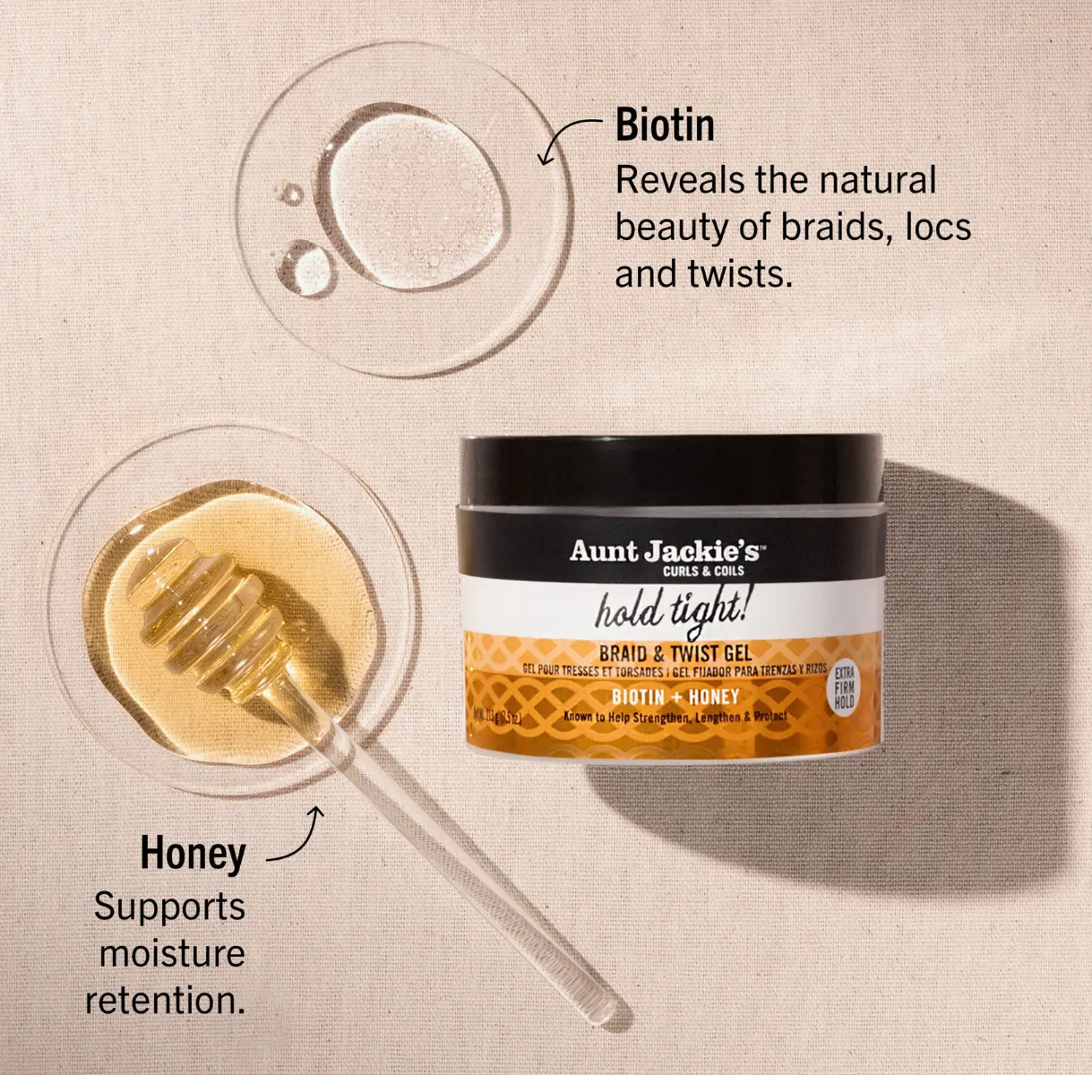 Biotin + Honey Braid & Twist Gel - Image 4
