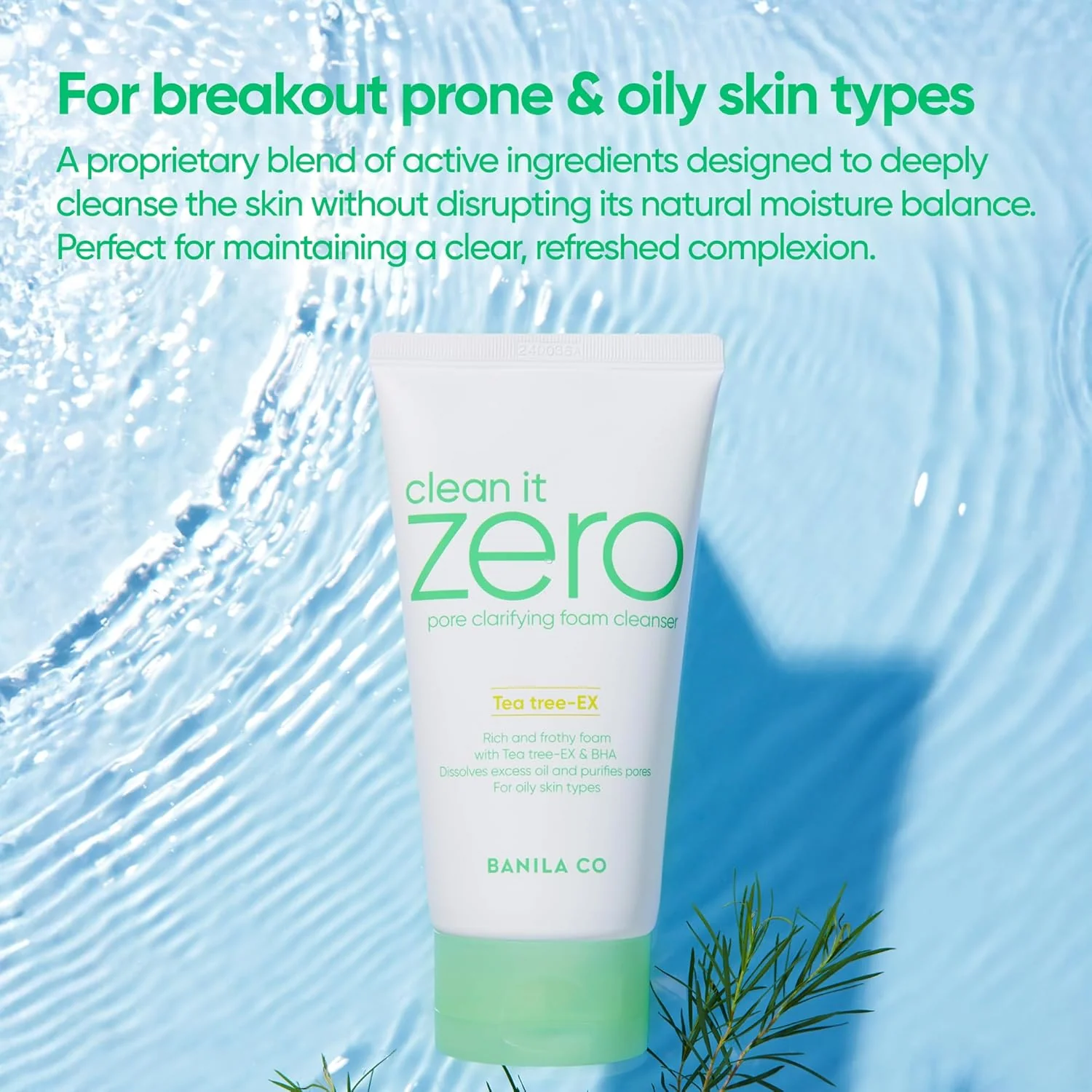 Clean It Zero Pore Clarifying Foam Cleanser - Image 4