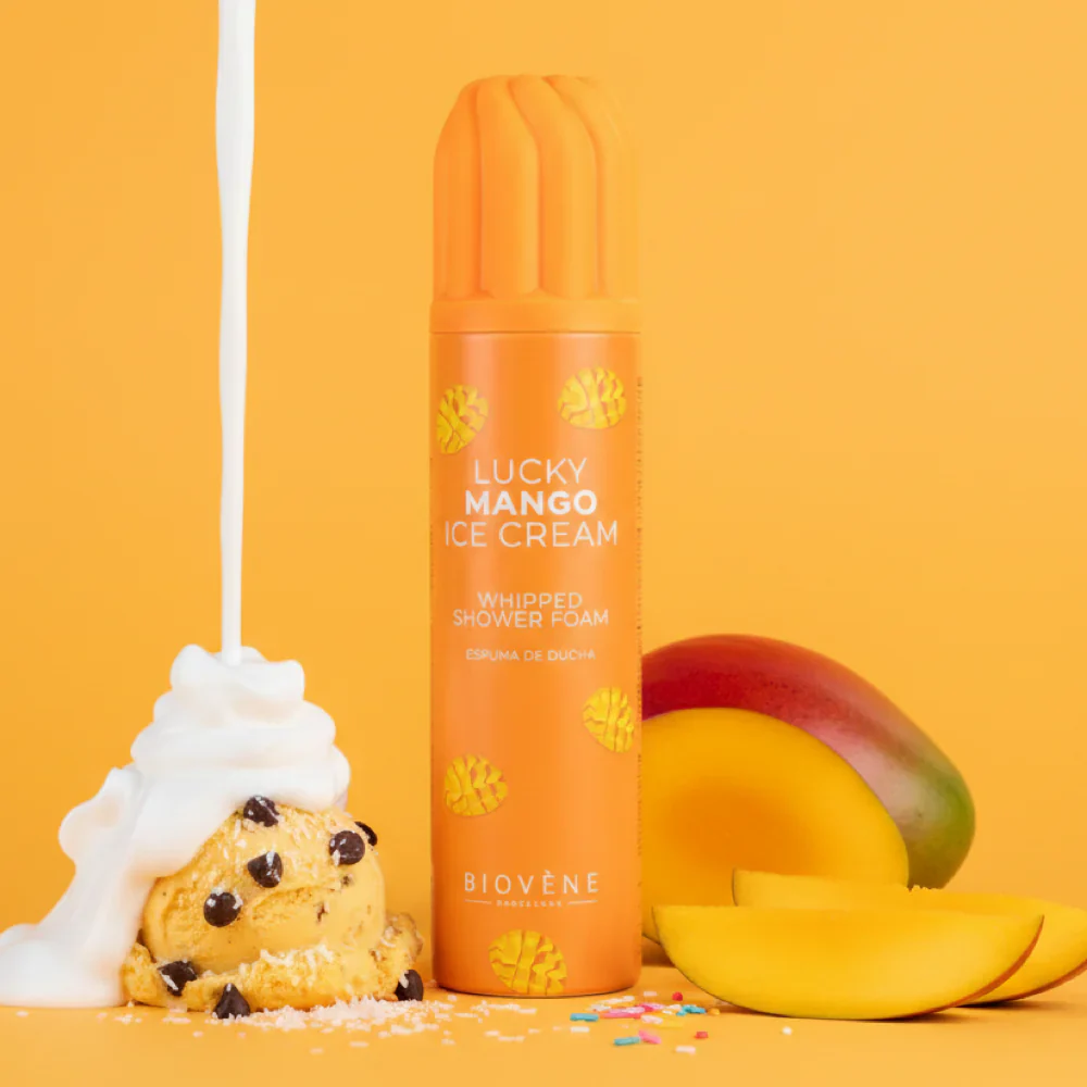 Lucky Mango Ice Cream Whipped Shower Foam - Image 2