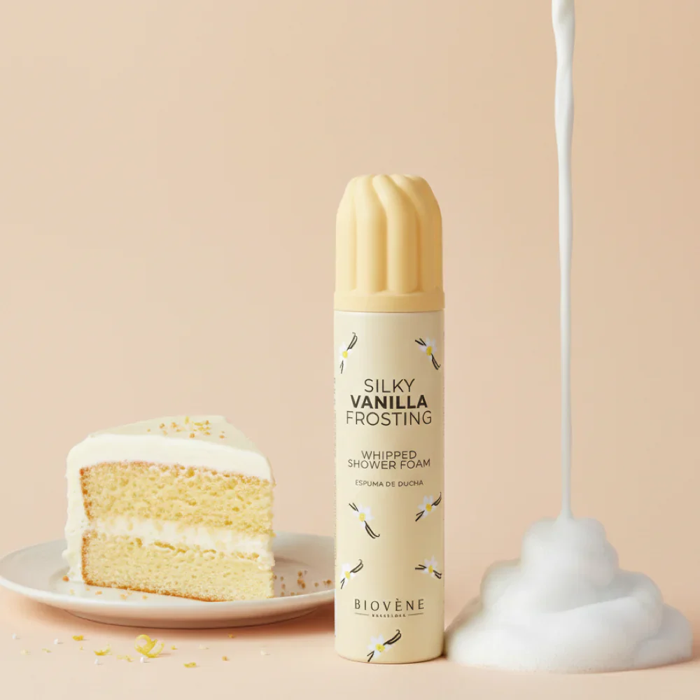 Silky Vanilla Frosting Whipped Shower Foam - Image 2