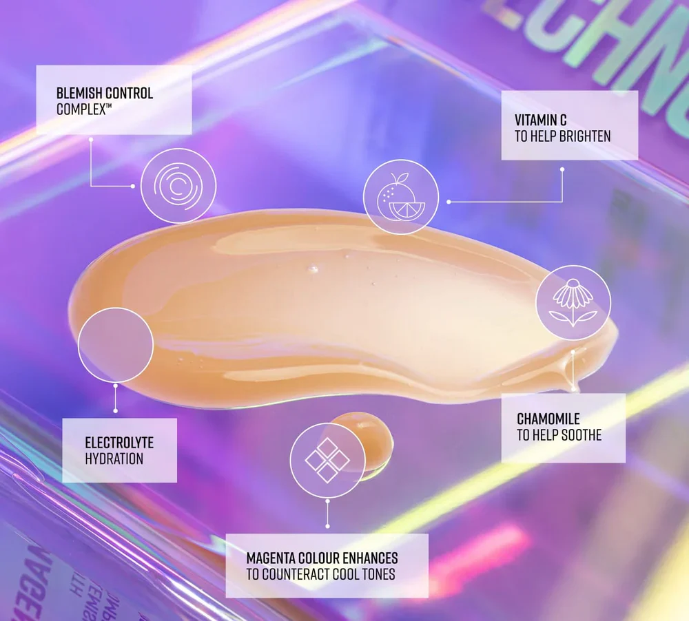 Self Tanning Face Serum Technocolor Magenta - Image 4