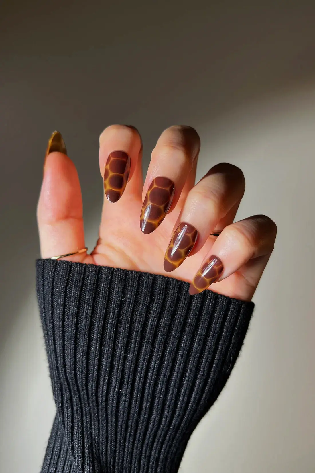 Press-On Nails Cocoa Nouveau - Image 2