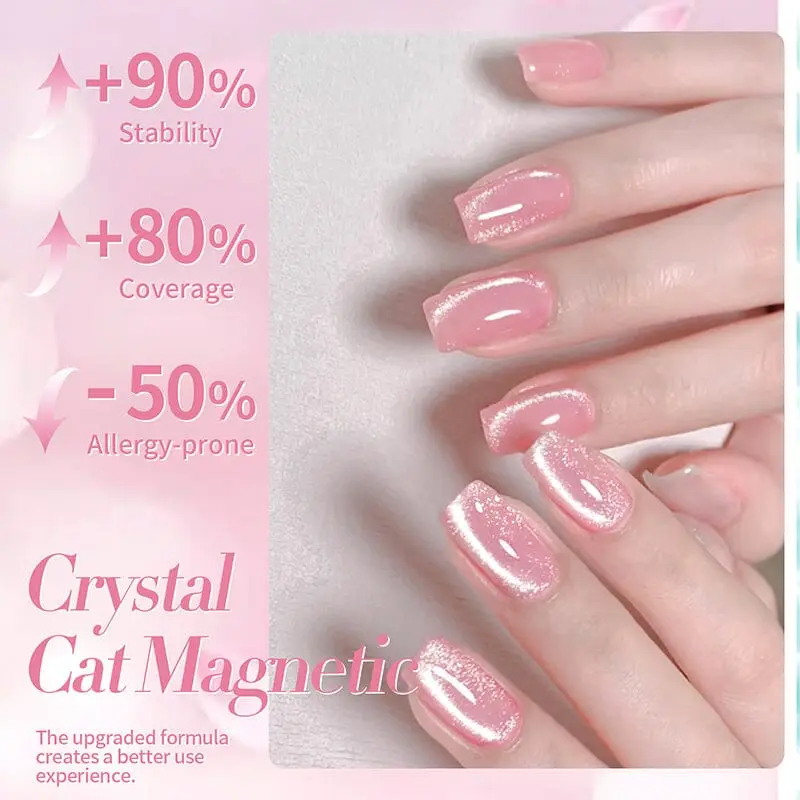 Crystal Cat Magnetic Gel MY40 Myrtle - Image 5