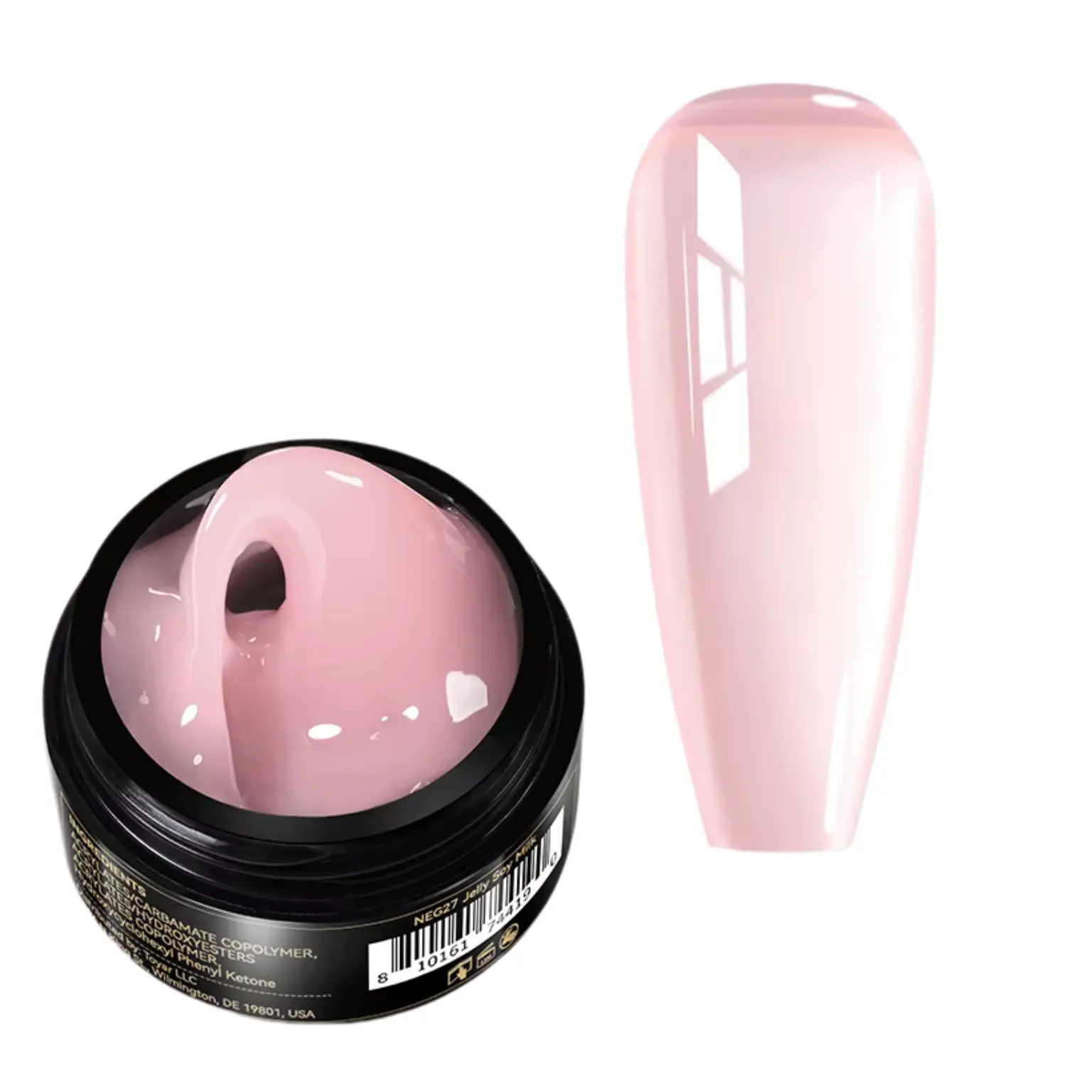 Pure Color & Glitter Non Stick Hand Extension Gel NEG27