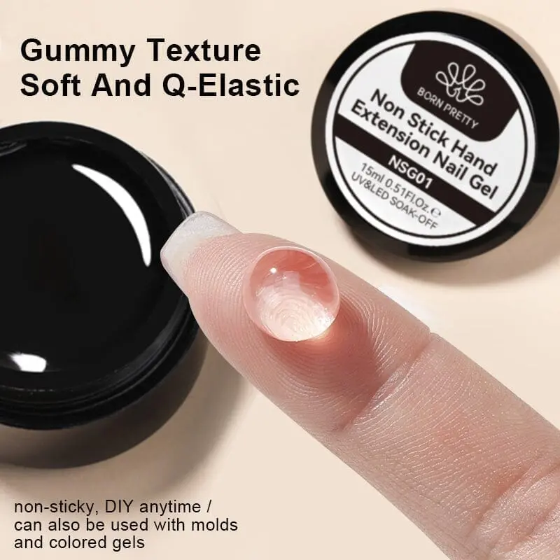 Pure Color & Glitter Non Stick Hand Extension Gel NEG27 - Image 3