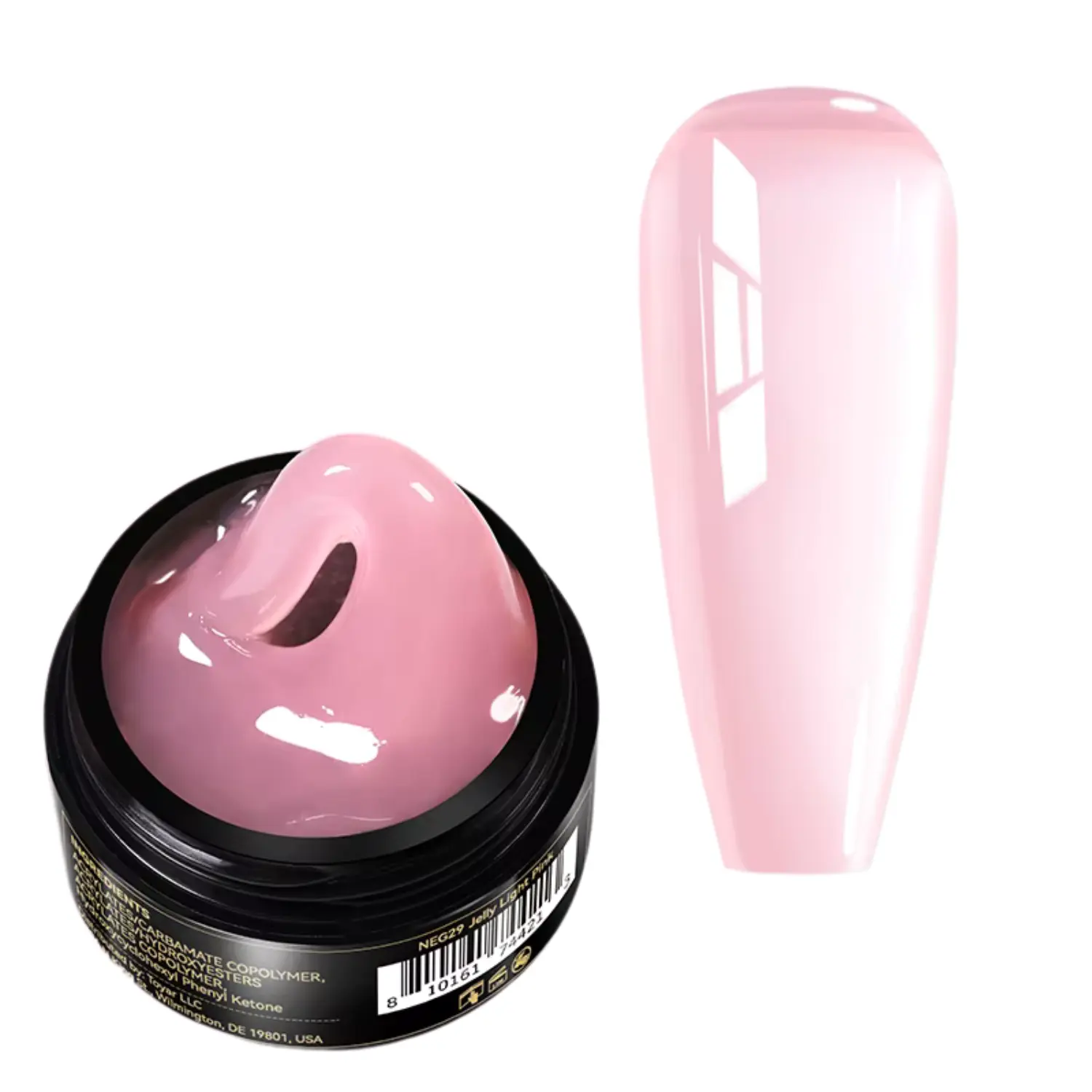 Pure Color & Glitter Non Stick Hand Extension Gel NEG29