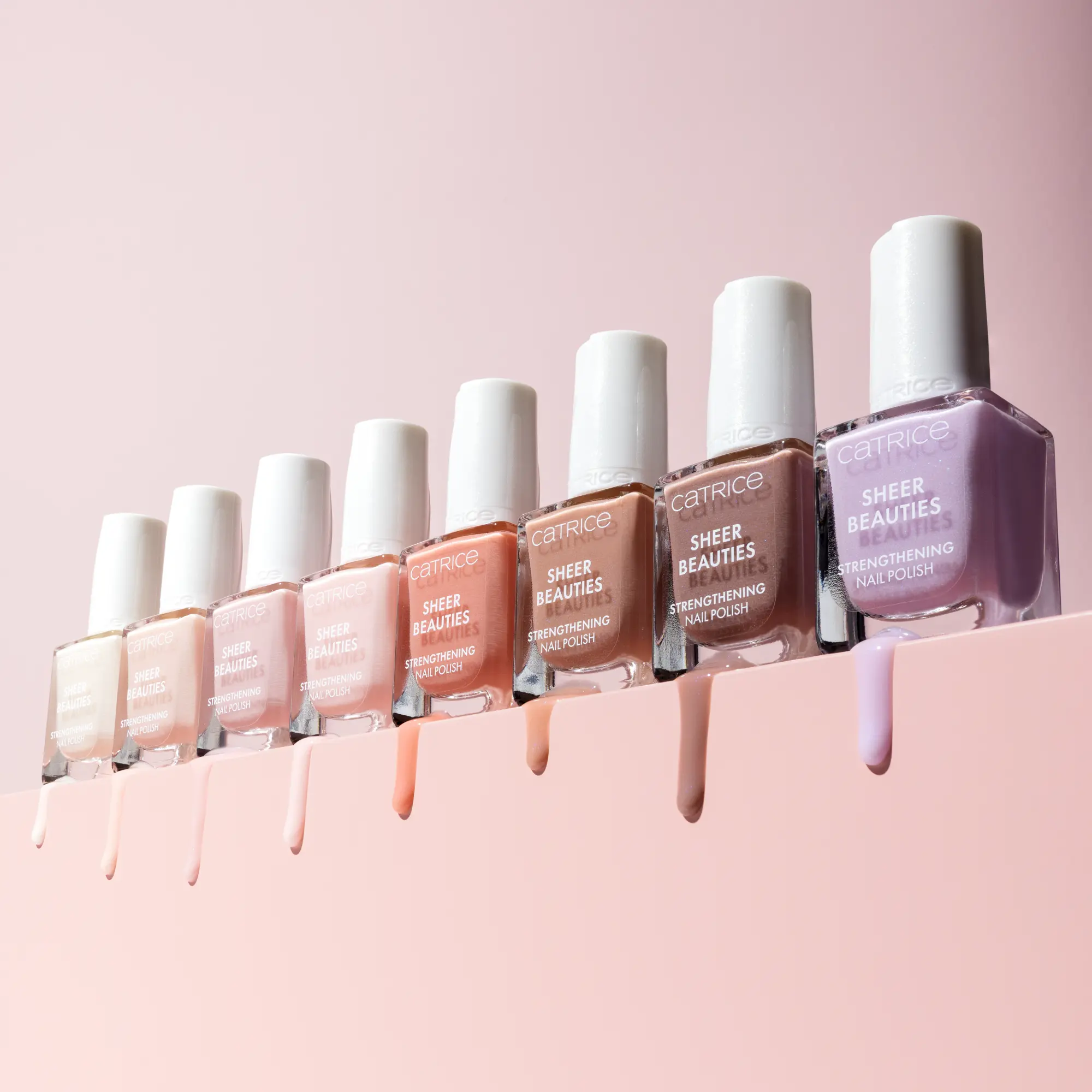 Sheer Beauties Strengthening Nail Polish 070 Dusty Romance - Image 5