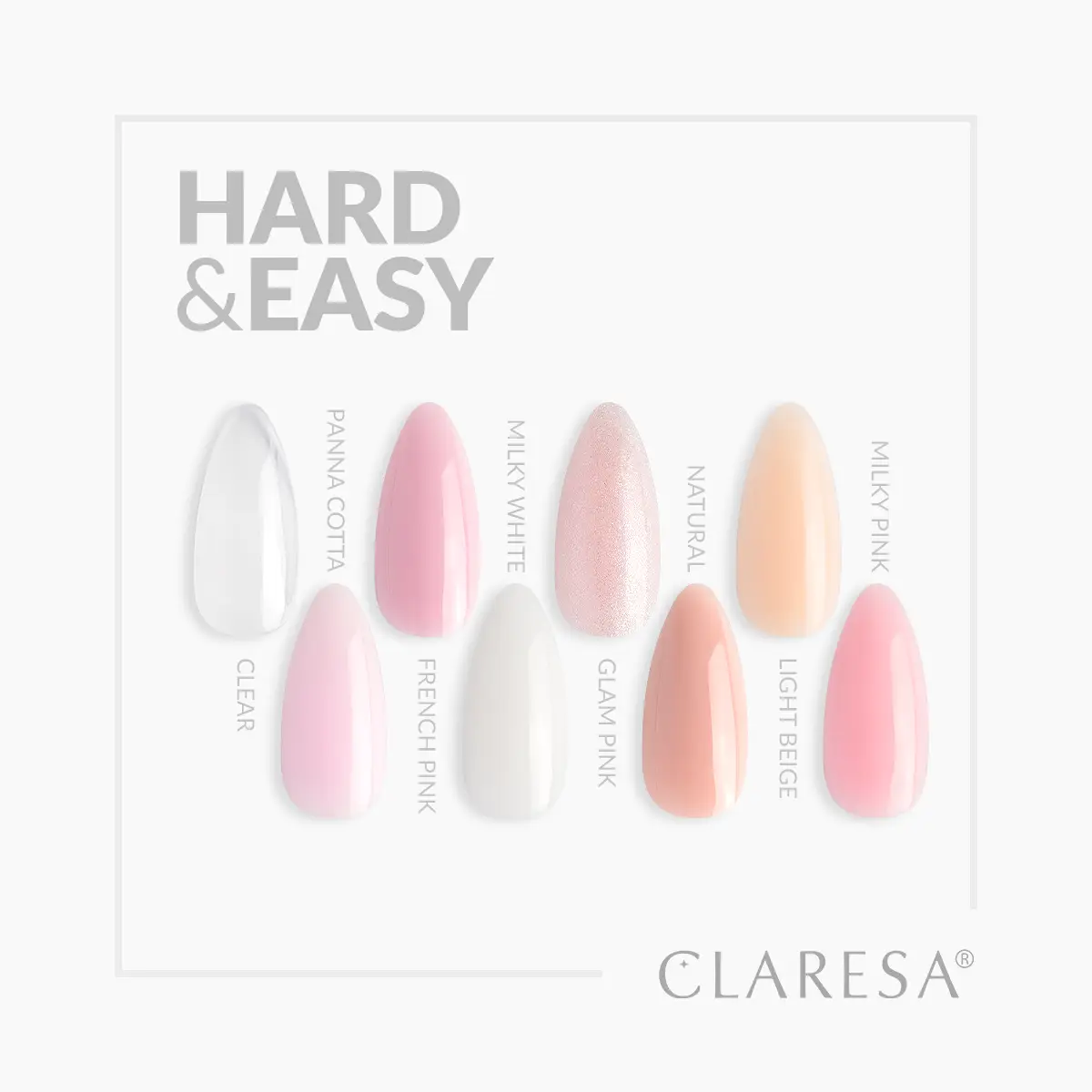 UV/LED Hard & Easy Builder Gel French Pink 12g - Image 4