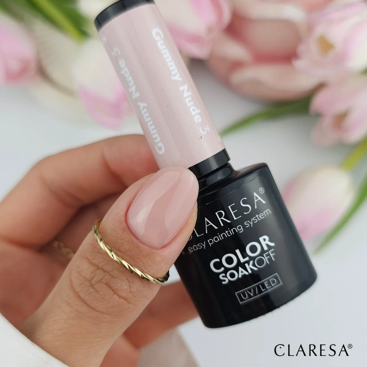 UV/LED Nail Polish Nude Glow Gummy Nude 3 - Image 2