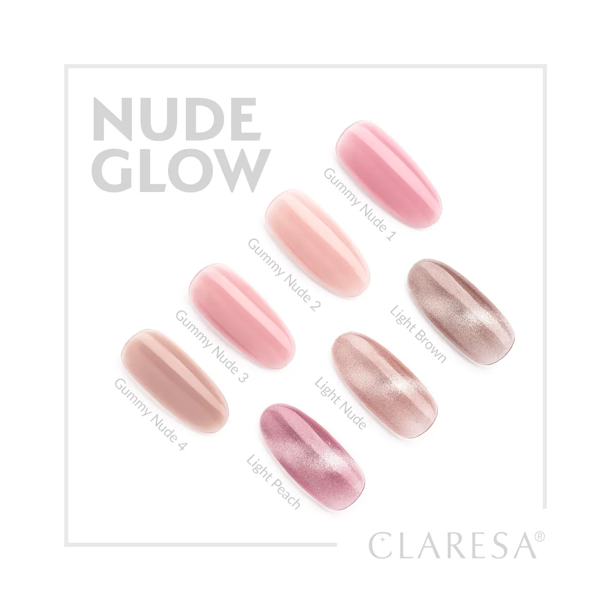 UV/LED Nail Polish Nude Glow Gummy Nude 3 - Image 4