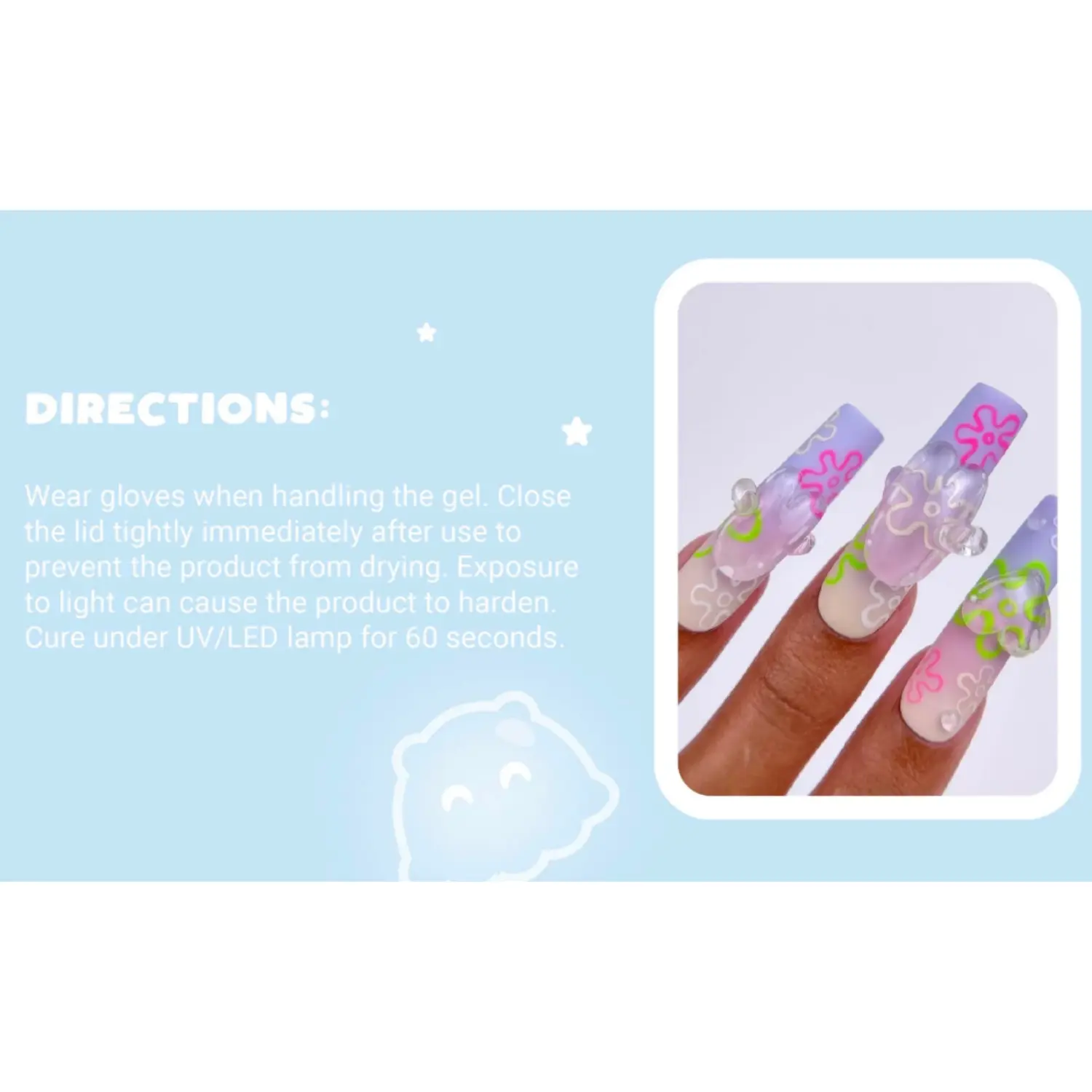 Cris Clay Korean Clear 3D Gel - Image 3