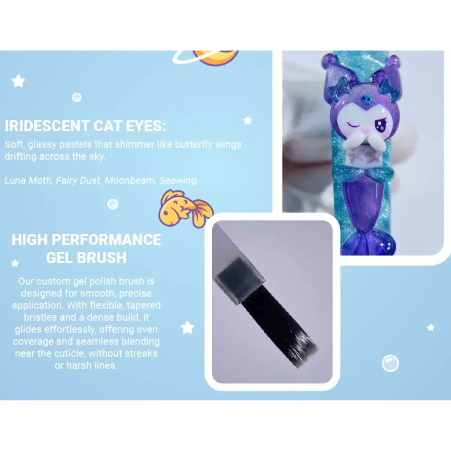 Sea x Sky Magnetic Cat Eye Gel Polish Deep Sea - Image 7