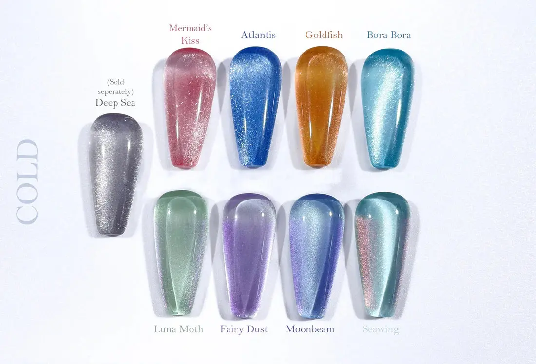 Sea x Sky Magnetic Cat Eye Gel Polish Mermaid's Kiss - Image 3
