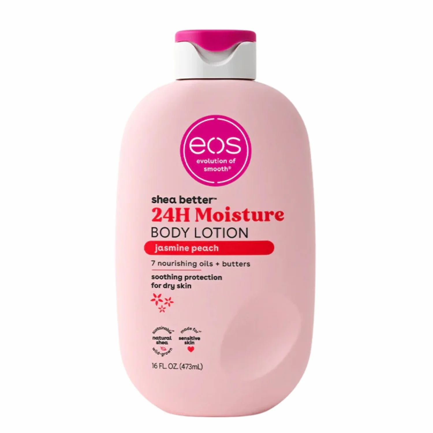 Shea Better Body Lotion Jasmine Peach Flip Cap