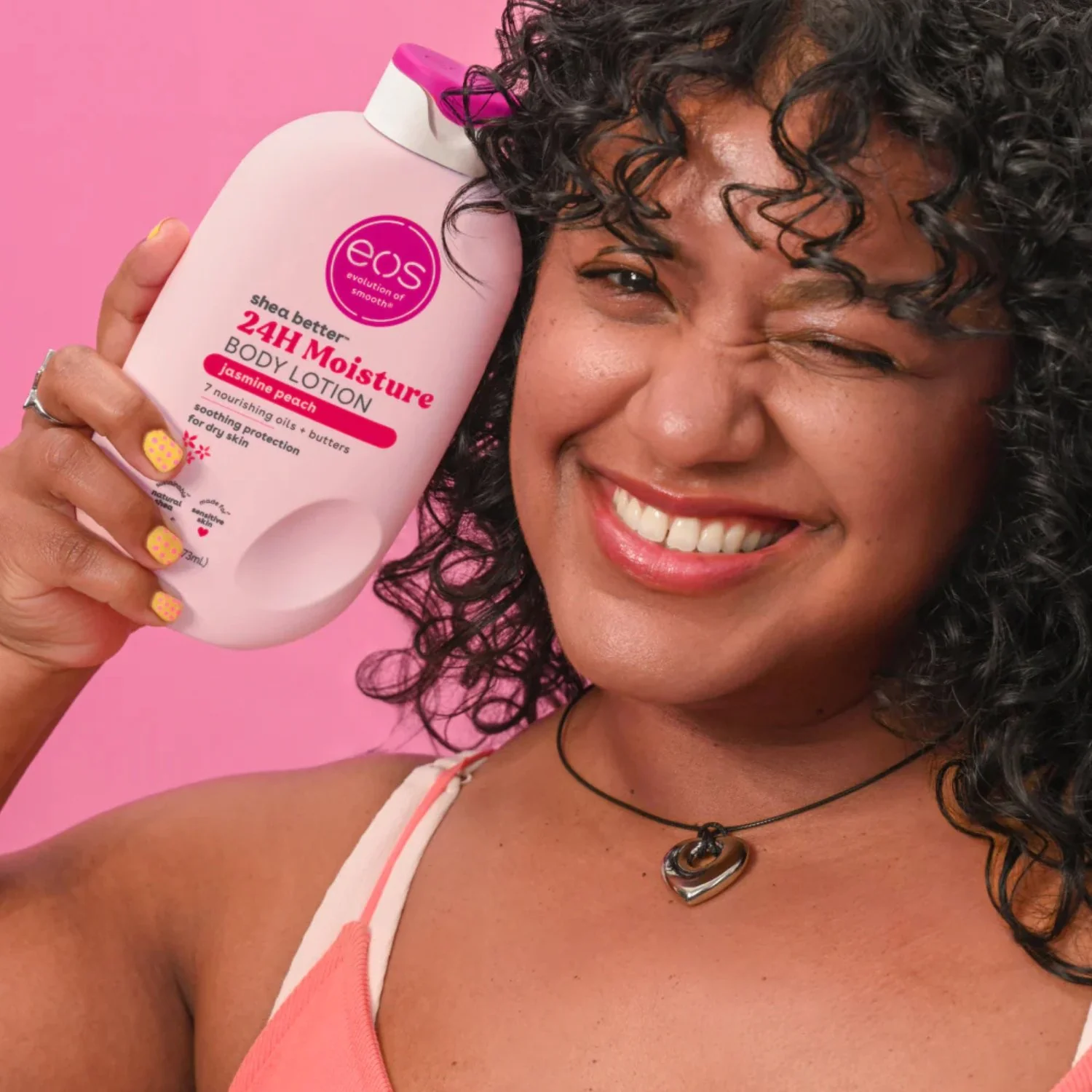 Shea Better Body Lotion Jasmine Peach Flip Cap - Image 2