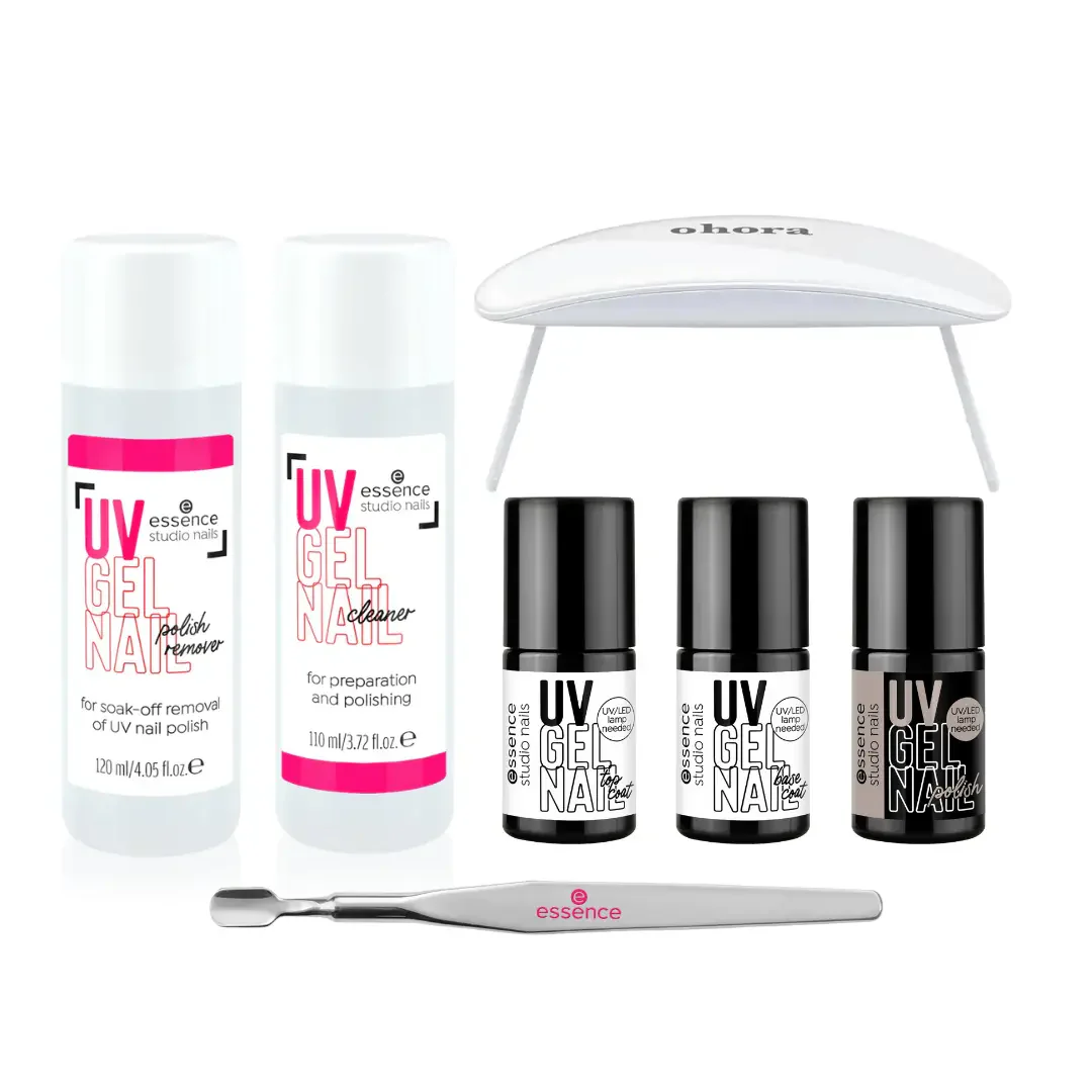 Starter Set Studio Nails UV Gel Polish with Lamp - Image 21