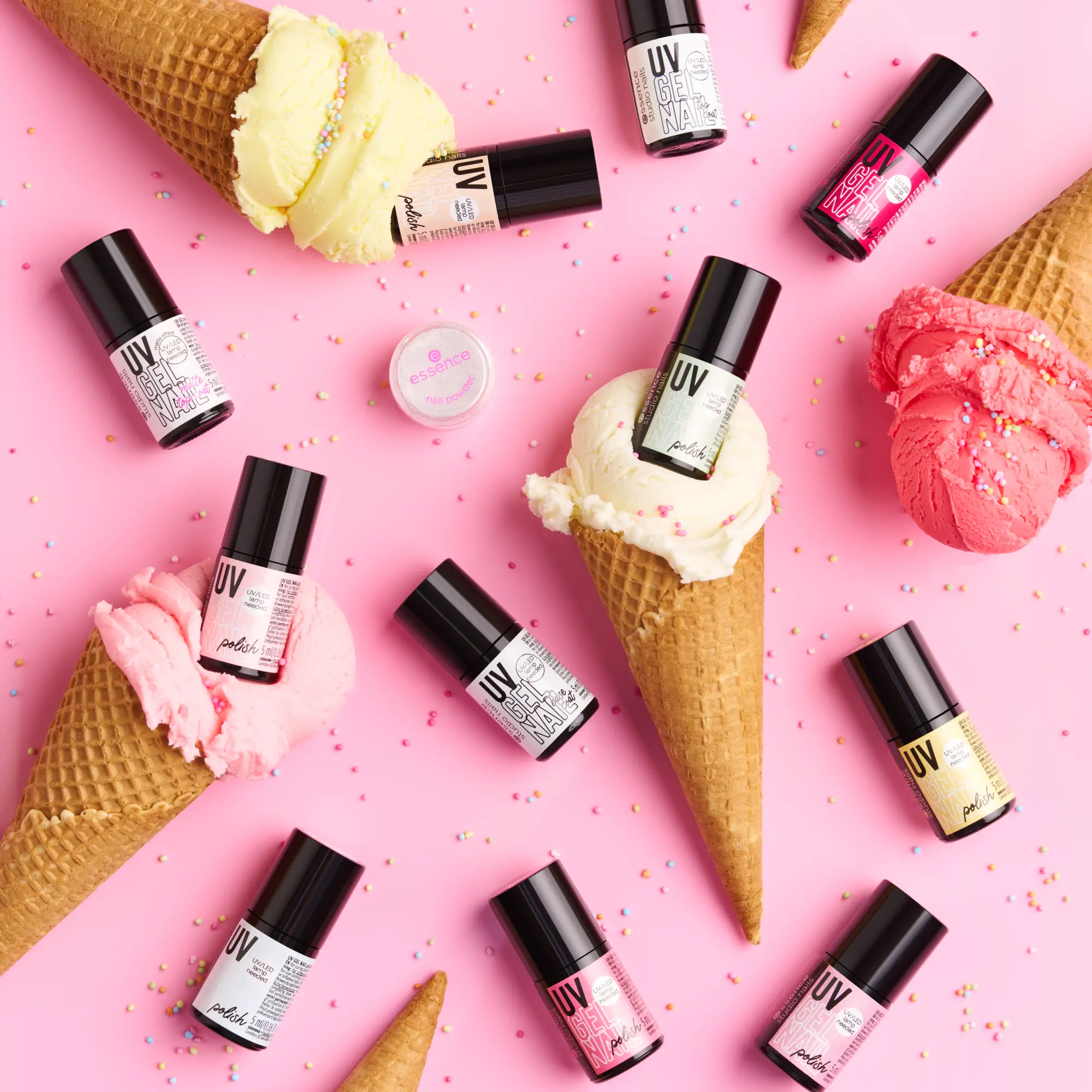 Studio Nails Uv Gel Nail Polish 216 On Cloud Cream - Image 3