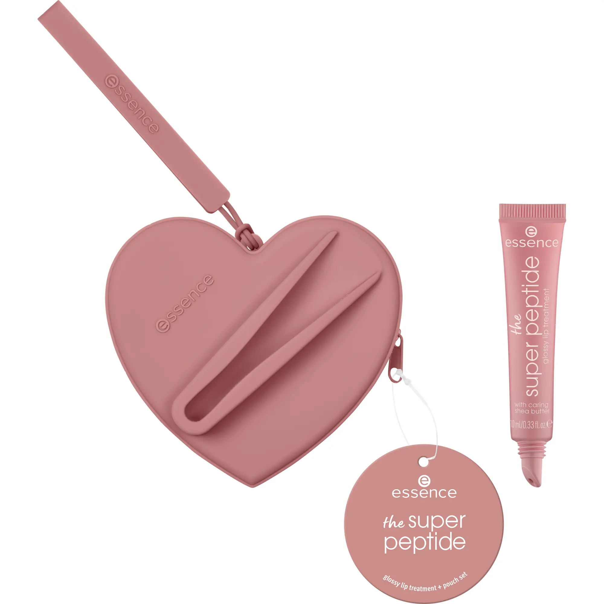 The Super Peptide Glossy Lip Treatment + Pouch Set 01 All Toffee'd Up!