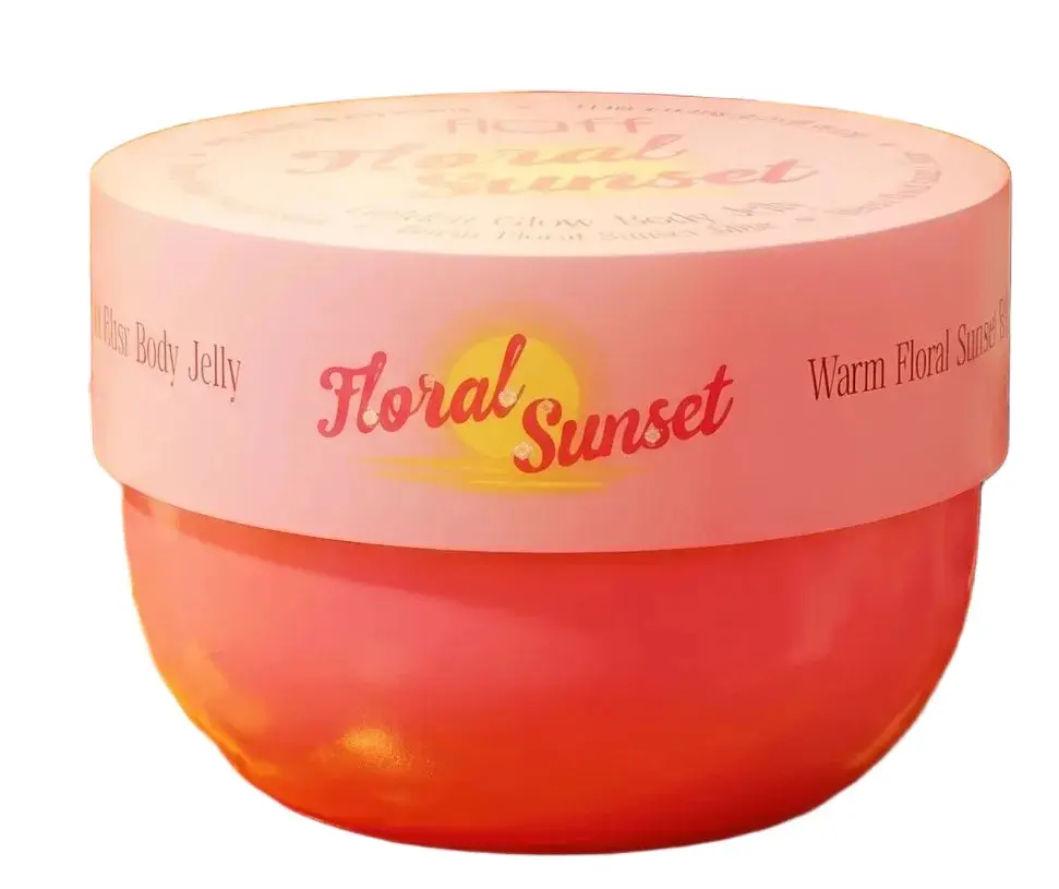 Glowy Body Jelly Floral Sunset