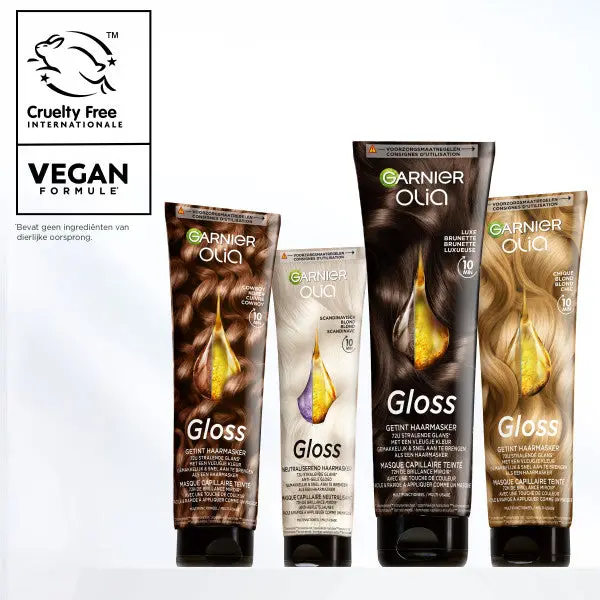 Olia Gloss Colored Hair Mask Sunkissed Blond - Image 3