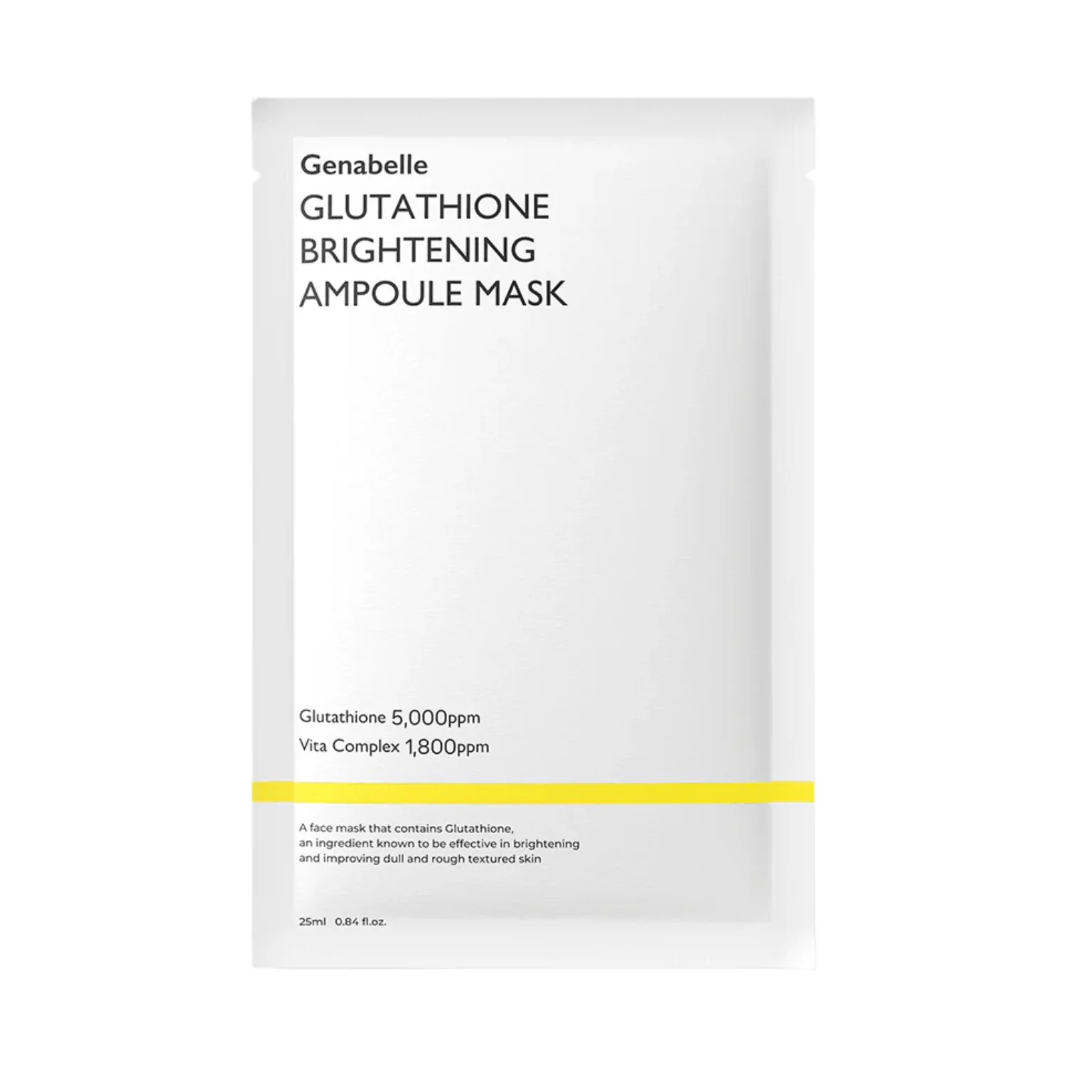 Glutathione Brightening Ampoule Mask