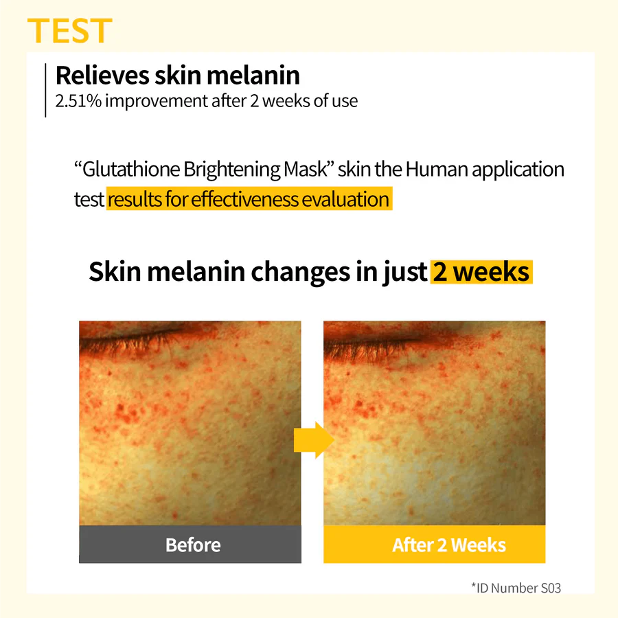 Glutathione Brightening Ampoule Mask - Image 4
