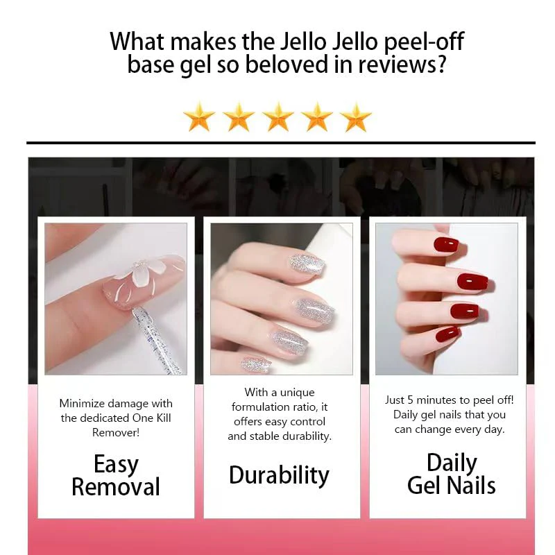 Peel Off Base Gel 10ml - Image 2