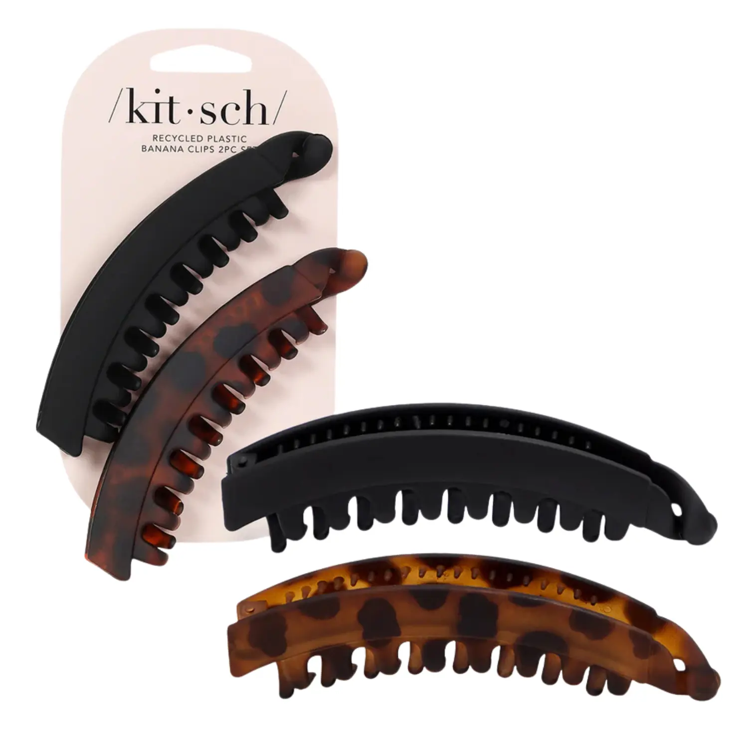 Banana Clips Black & Tort