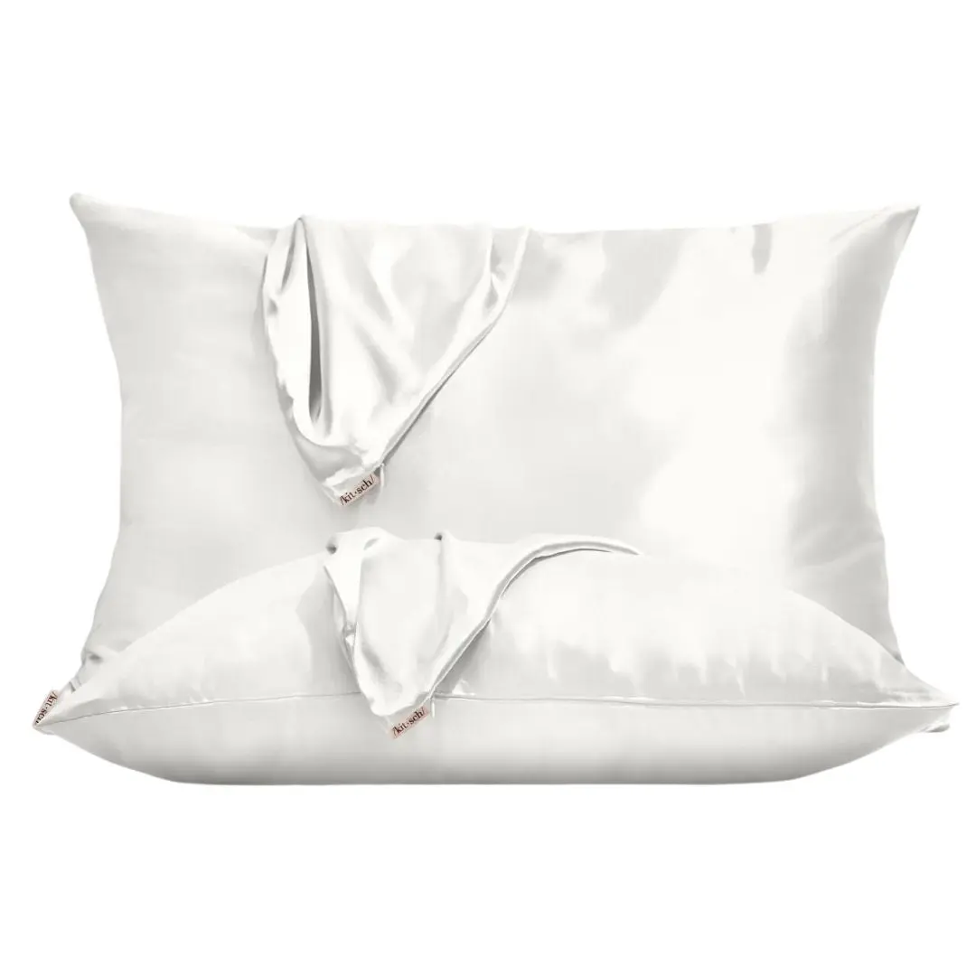 Holiday Standard Pillowcase 2 Piece Set Ivory