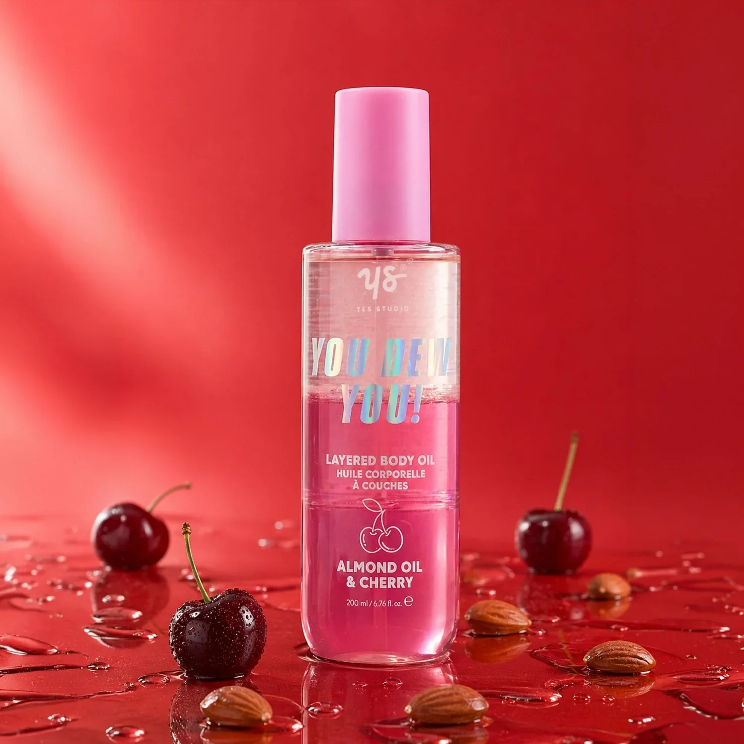 Layered Body Oil Cherry - Image 2