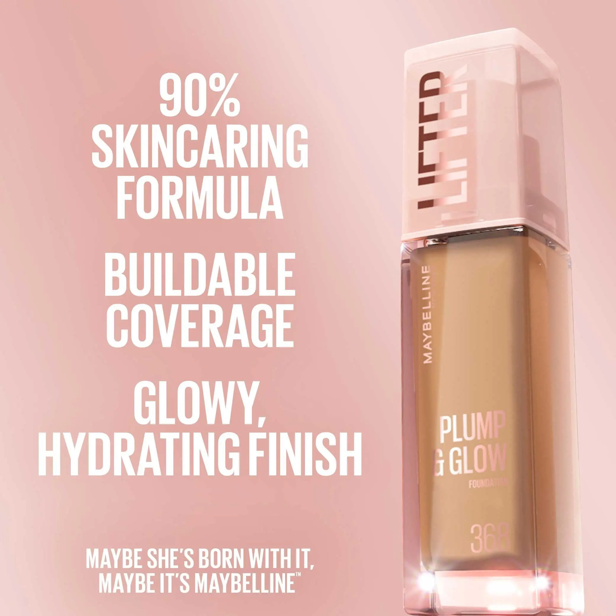 Lifter Plump & Glow Foundation 385 - Image 6