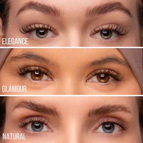 Press On Lash One Length Set Natural 12mm - Image 3