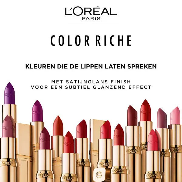Color Riche Satin Lipstick 112 Paris Paris - Image 4