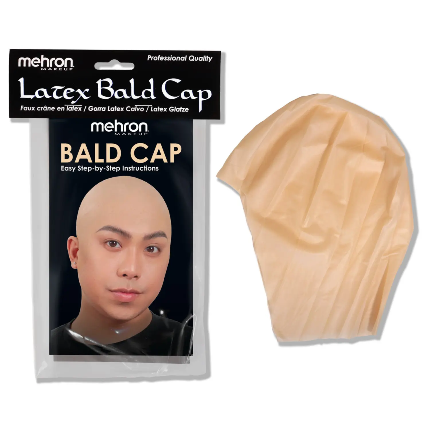 Latex Based Bald Cap