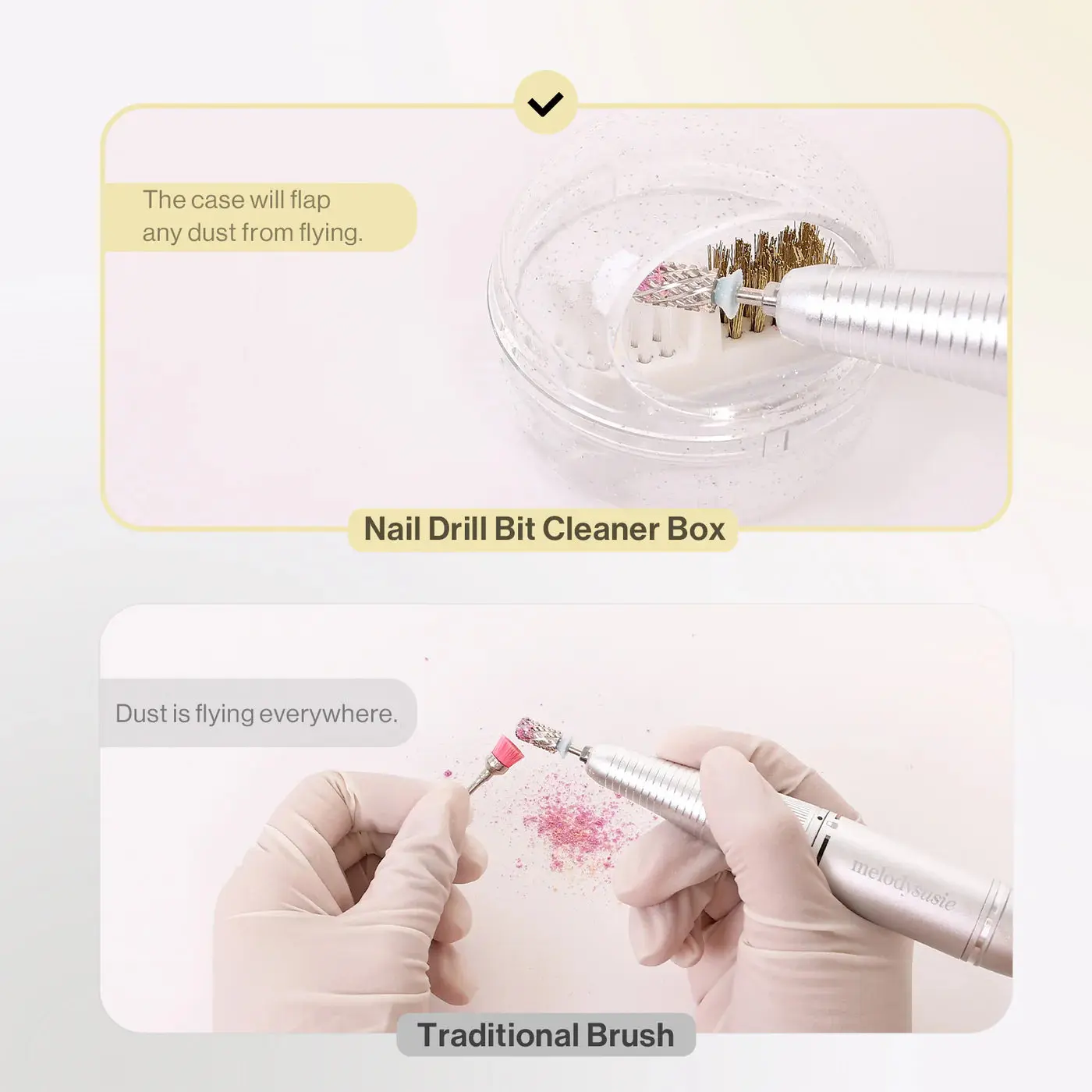 Nail Drill Bits Cleaner Box - Image 3