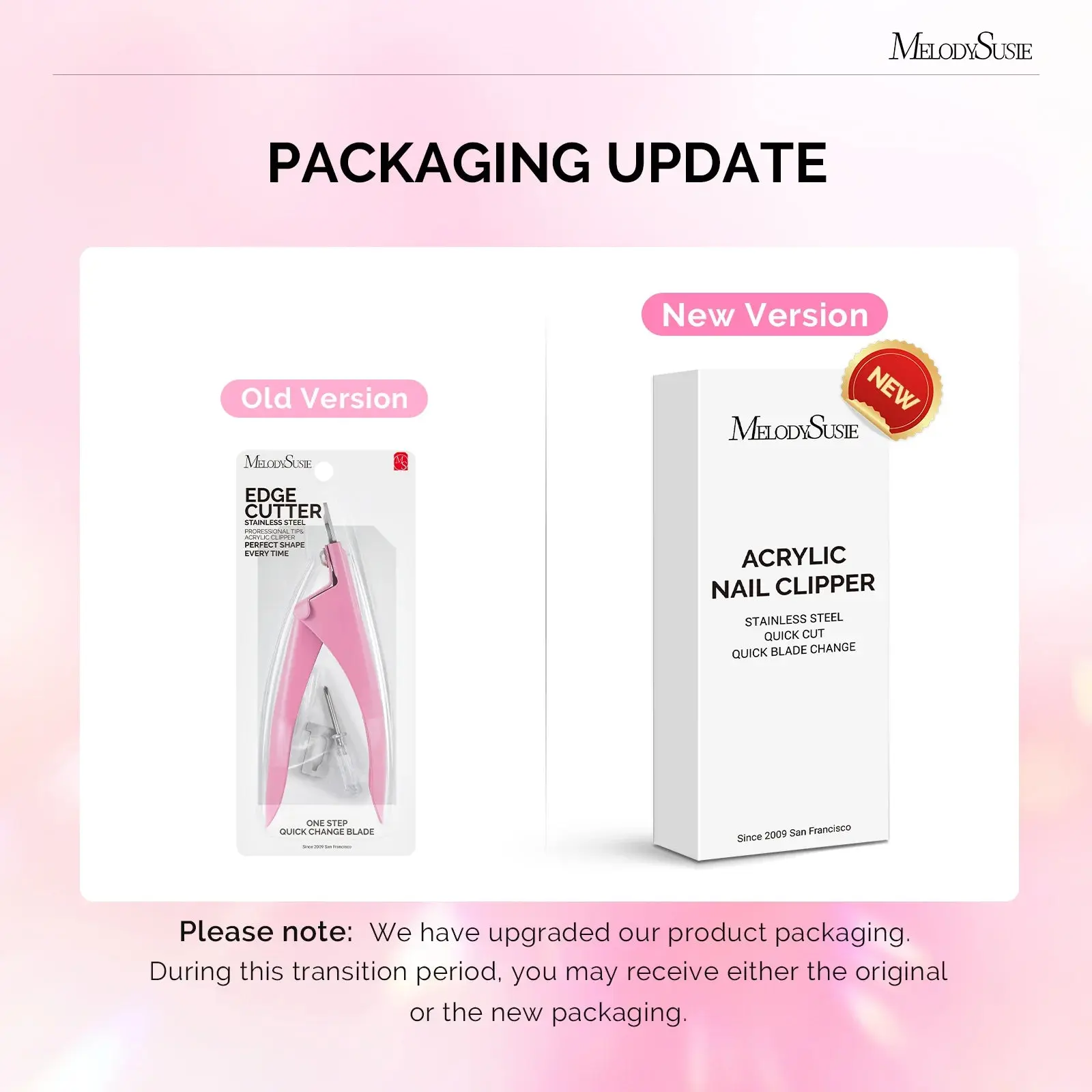 Stainless Steel Edge Cutter Pink - Image 3
