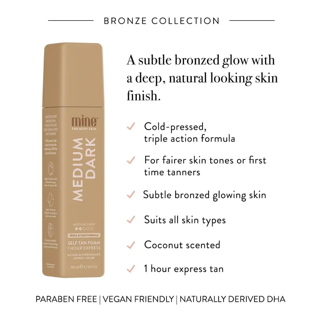 Medium Dark Self Tan Foam - Image 3