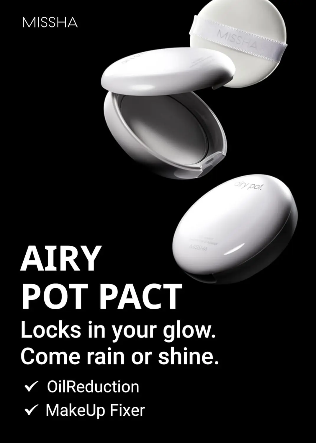 Airy Pot Pressed Powder Translucent - Image 4