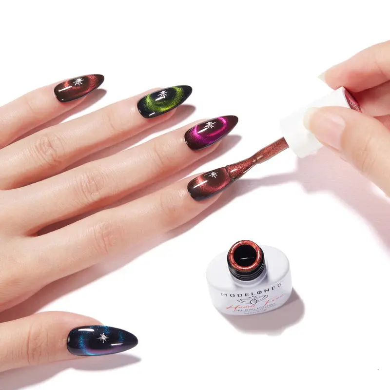 Gel Nail Polish Set Gloaming Coral - Image 5