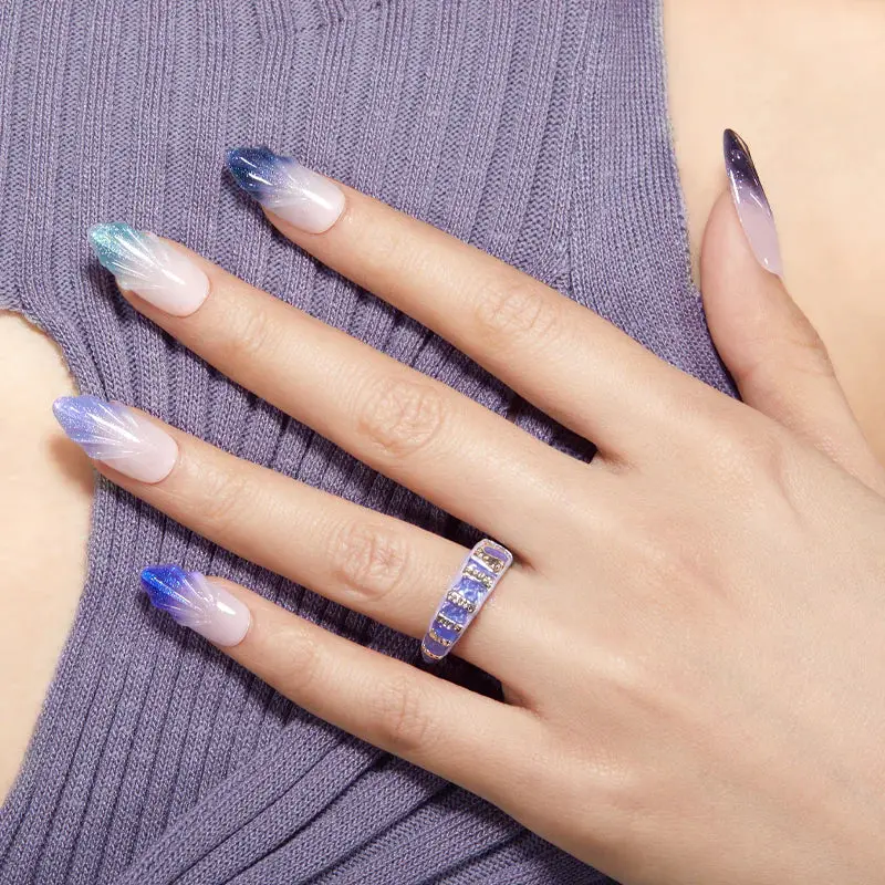 Gel Nail Polish Set Pixel Heart - Image 4