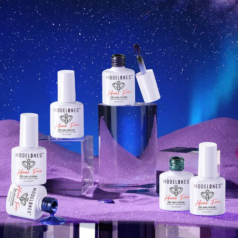 Gel Nail Polish Set Pixel Heart - Image 6