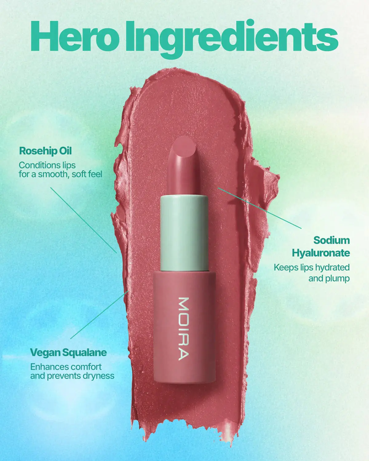 Angel Satin Lipstick 007 Misty Rose - Image 7