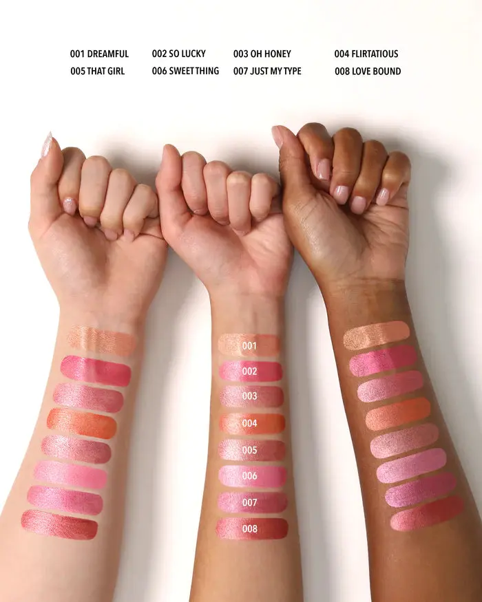 Love Steady Shimmer Blush 002 So Lucky - Image 4