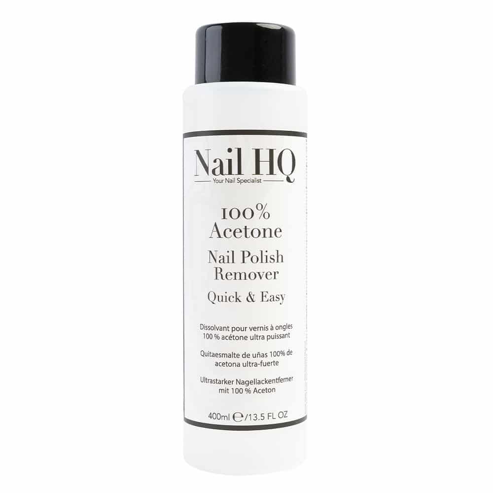100% Acetone Nail Polish Remover 400ml